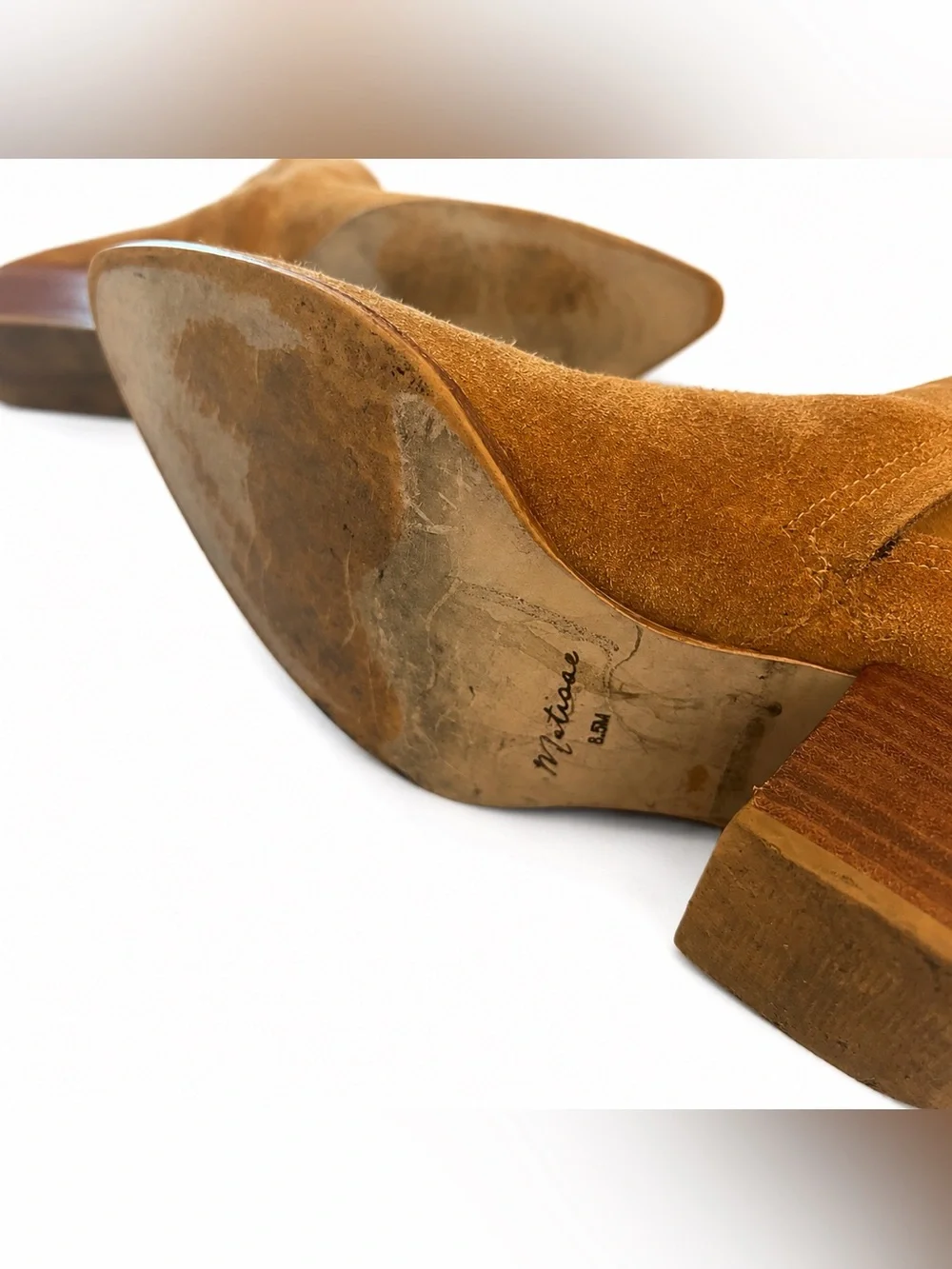 Matisse Genuine Suede Western Booties